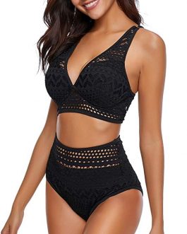 Crochet Lace Swimsuit
