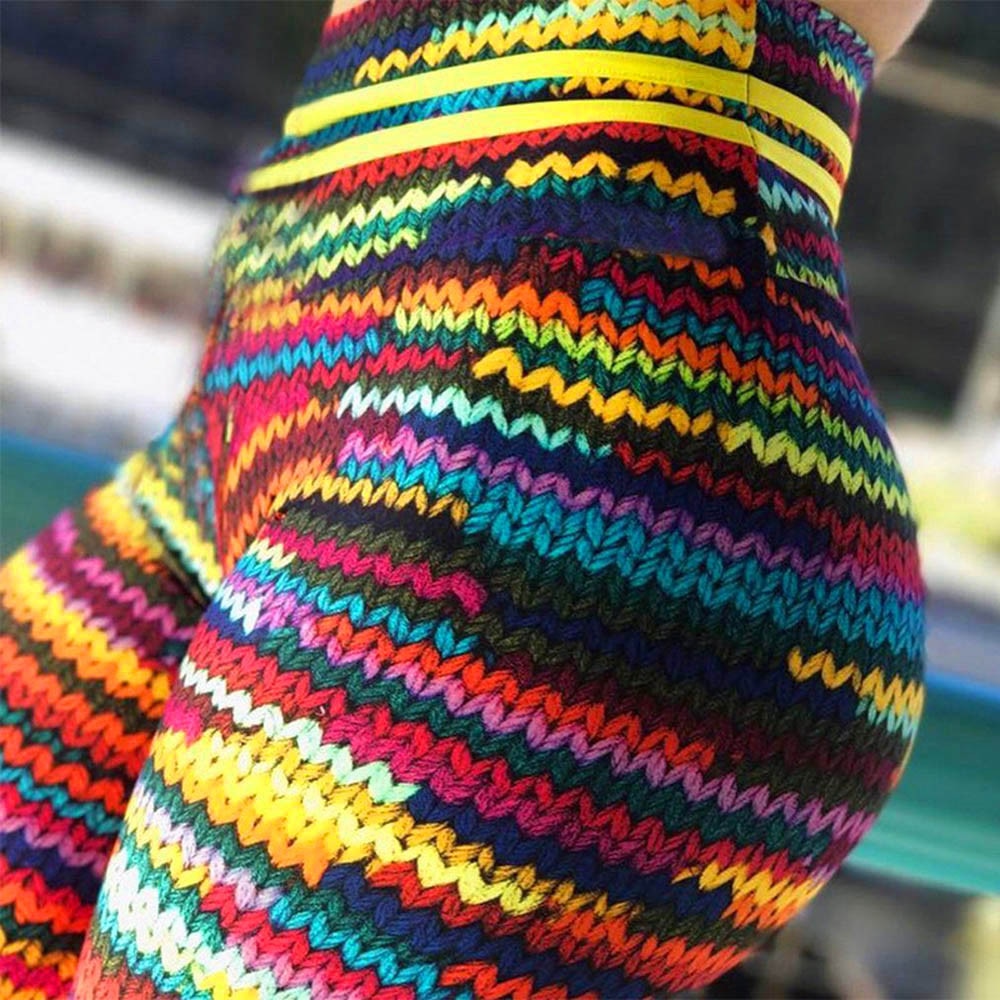 Original Knit Print Leggings - Image 2