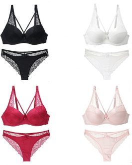 Fashion Women’s Bra Briefs Set