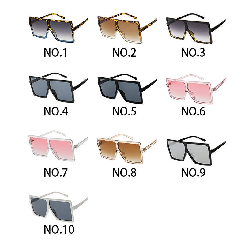 Square Over-sized Designer Shades - Image 2