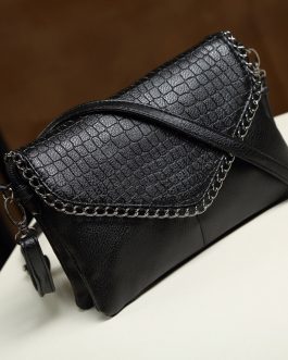 Crocodile Pattern Clutch Purse