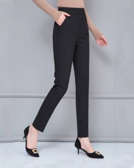 Office Lady Slim Fit Trousers
