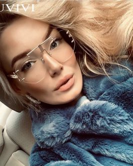 Rimless Steampunk Designer Sunglasses