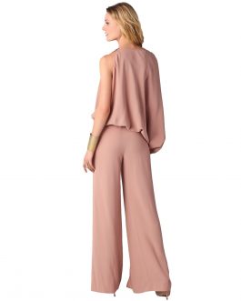 Elegant Single Sleeve Jumpsuit