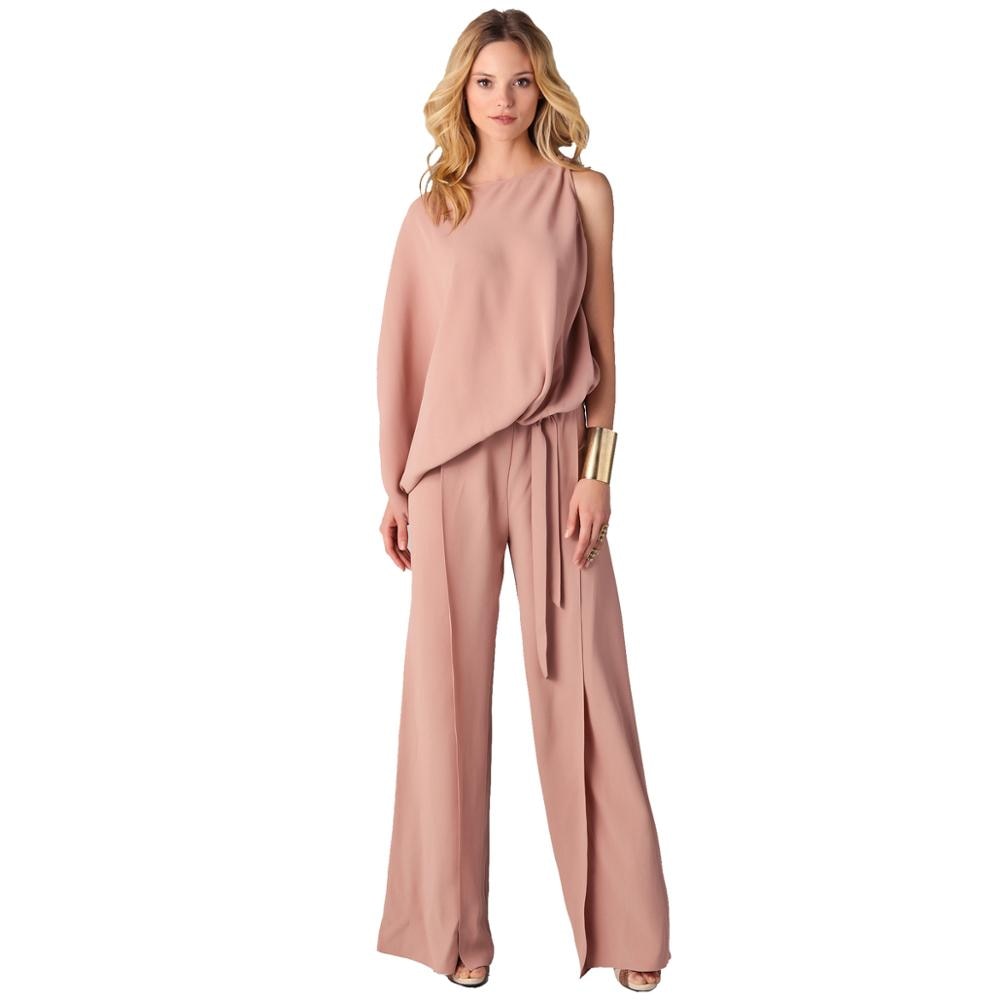 Elegant Single Sleeve Jumpsuit