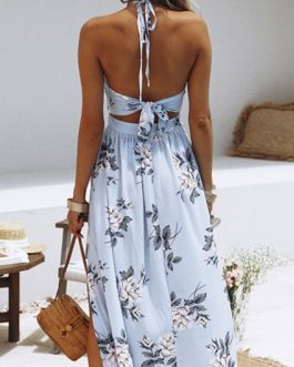 Sexy Boho Style Split Beach Dress