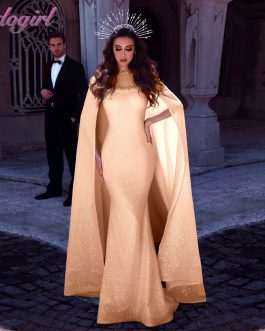 Mesh Sequins Evening Party Dress