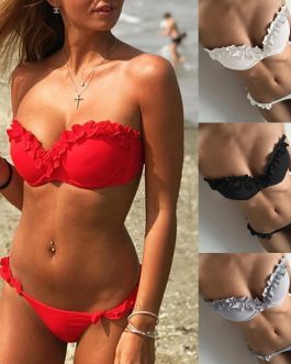 Ruffles Bikini Swimming Suit