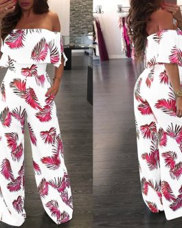 Vintage Boho Beach Jumpsuit