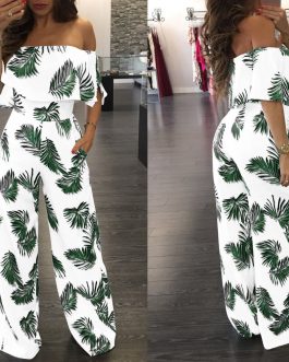 Vintage Boho Beach Jumpsuit