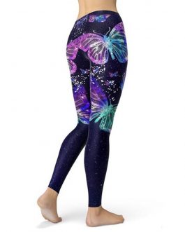 Butterfly Printing Casual Leggings