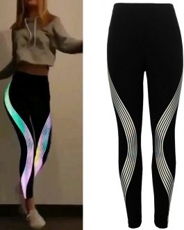 Leggings with Rainbow Reflective