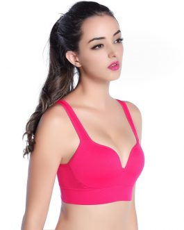 Racerback Wireless Sports Bra