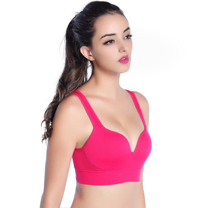 Racerback Wireless Sports Bra - Image 2