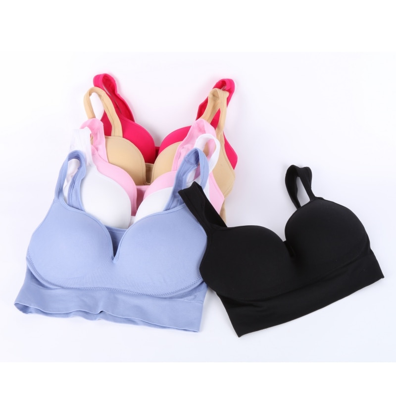 Racerback Wireless Sports Bra - Image 4
