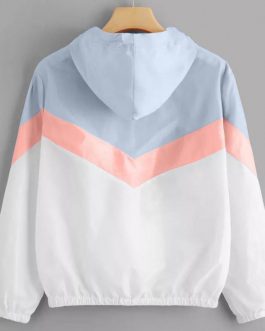 Multicolor Patchwork Hoodie