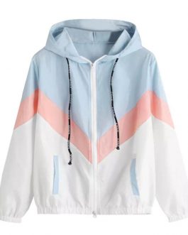 Multicolor Patchwork Hoodie