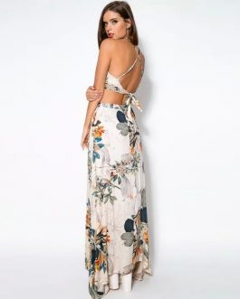 Women’s Sexy Print Maxi Dress Sets