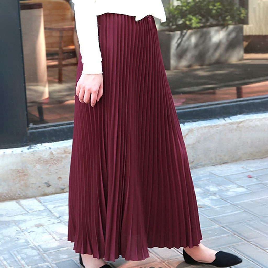 Vintage Elegant Pleated Skirts