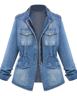 Slim Fit Denim Jacket