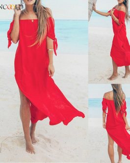 Off Shoulder Lace Beach Tunic